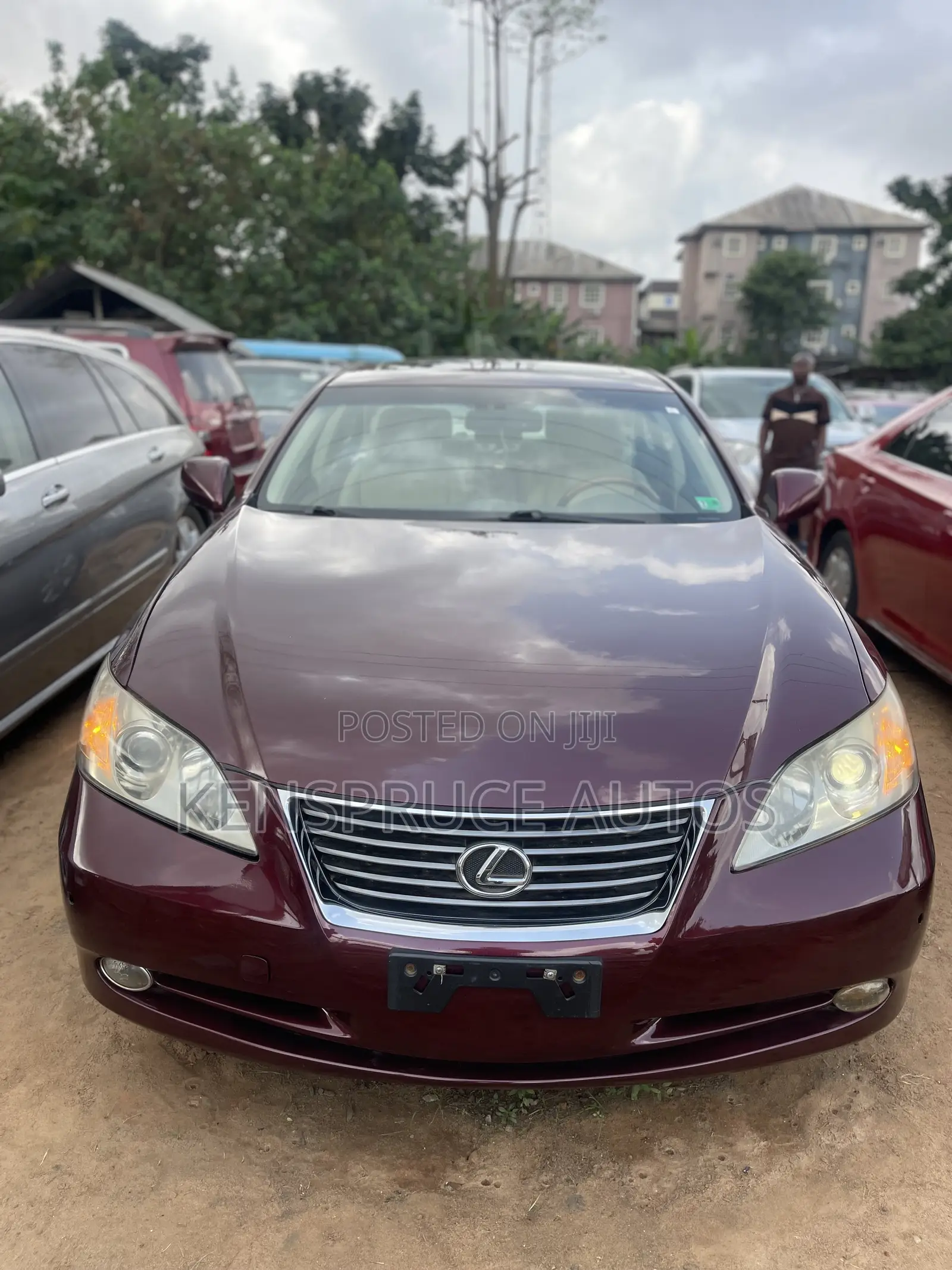 Lexus ES 350 2008 Burgundy