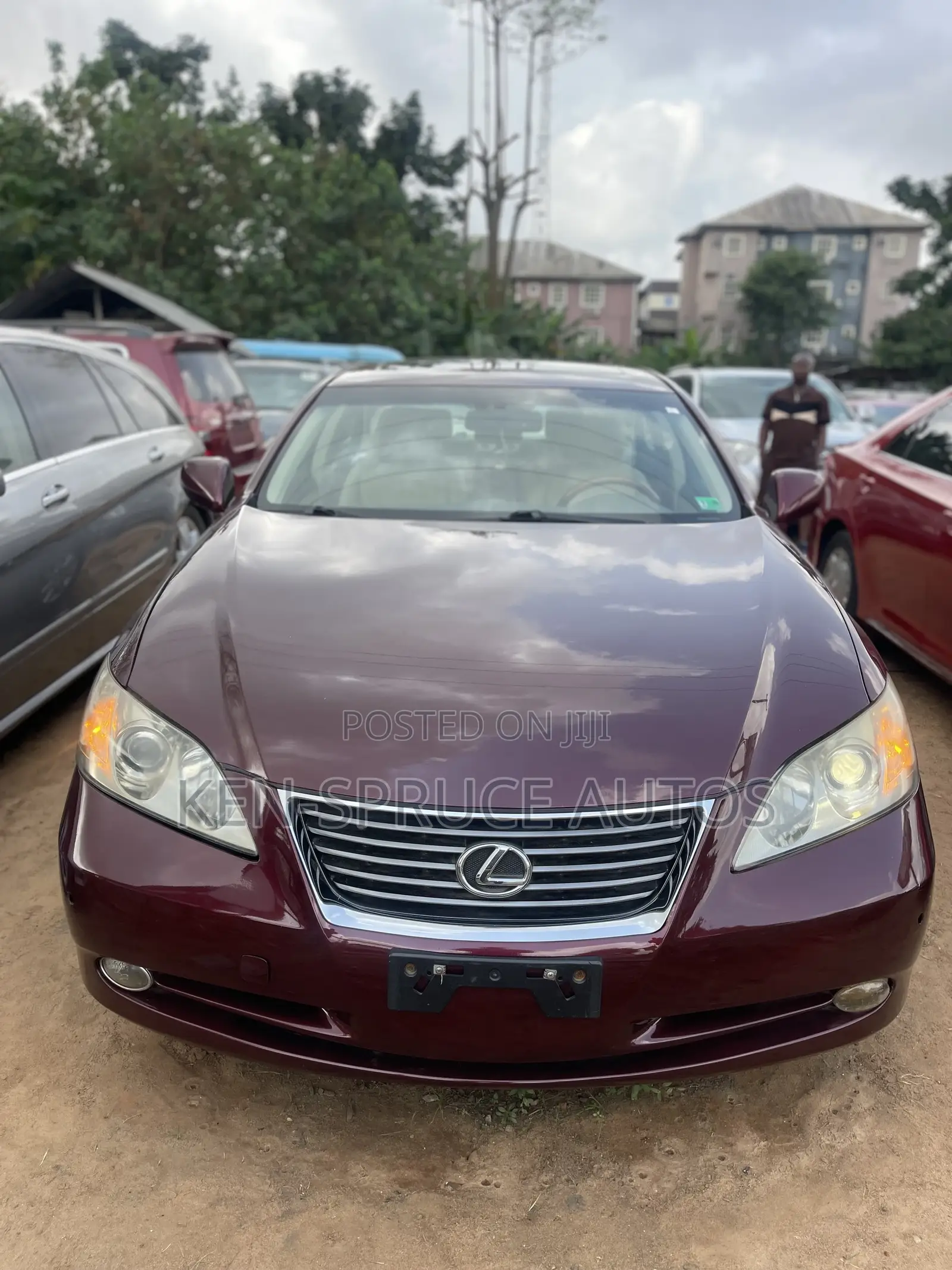 Lexus ES 350 2008 Burgundy