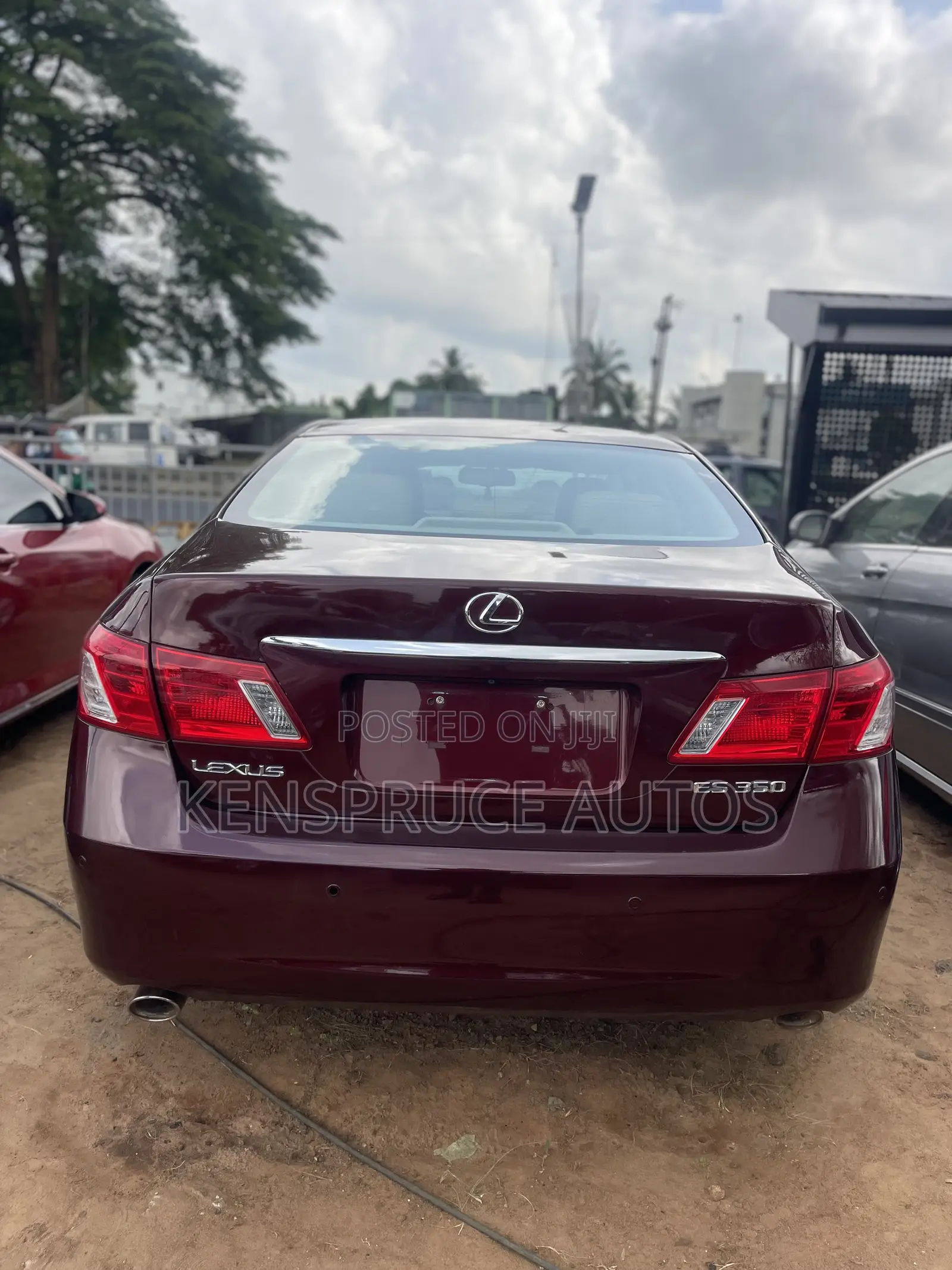 Lexus ES 350 2008 Burgundy