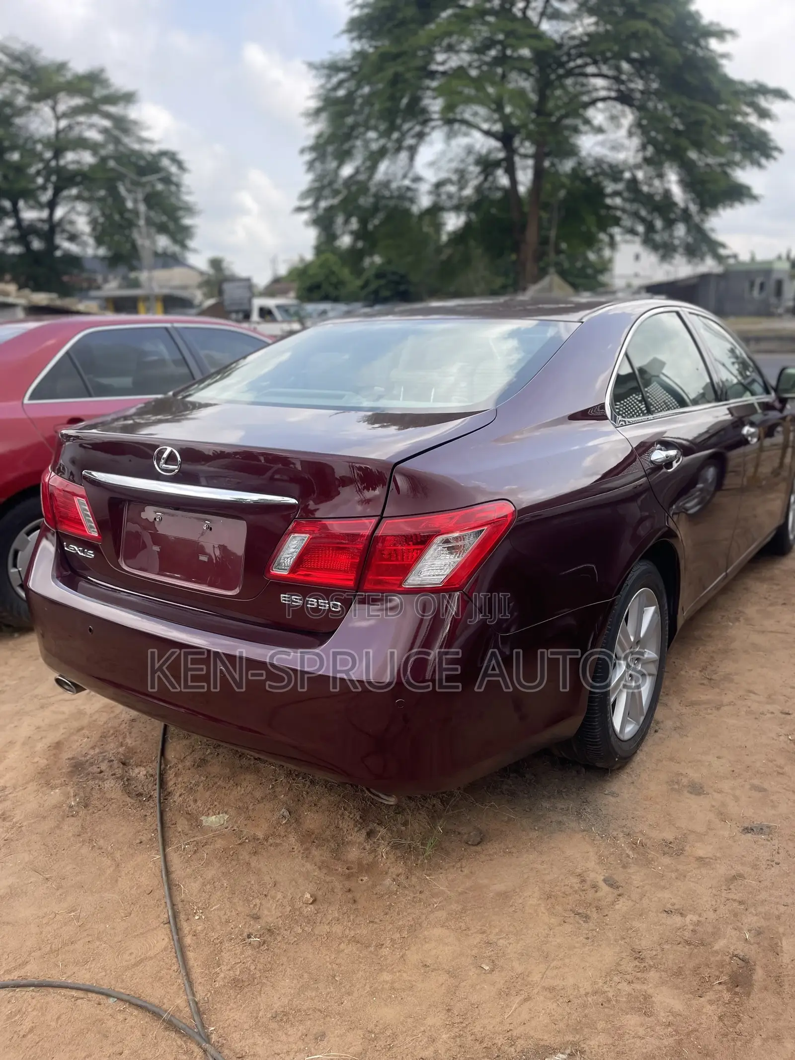Lexus ES 350 2008 Burgundy