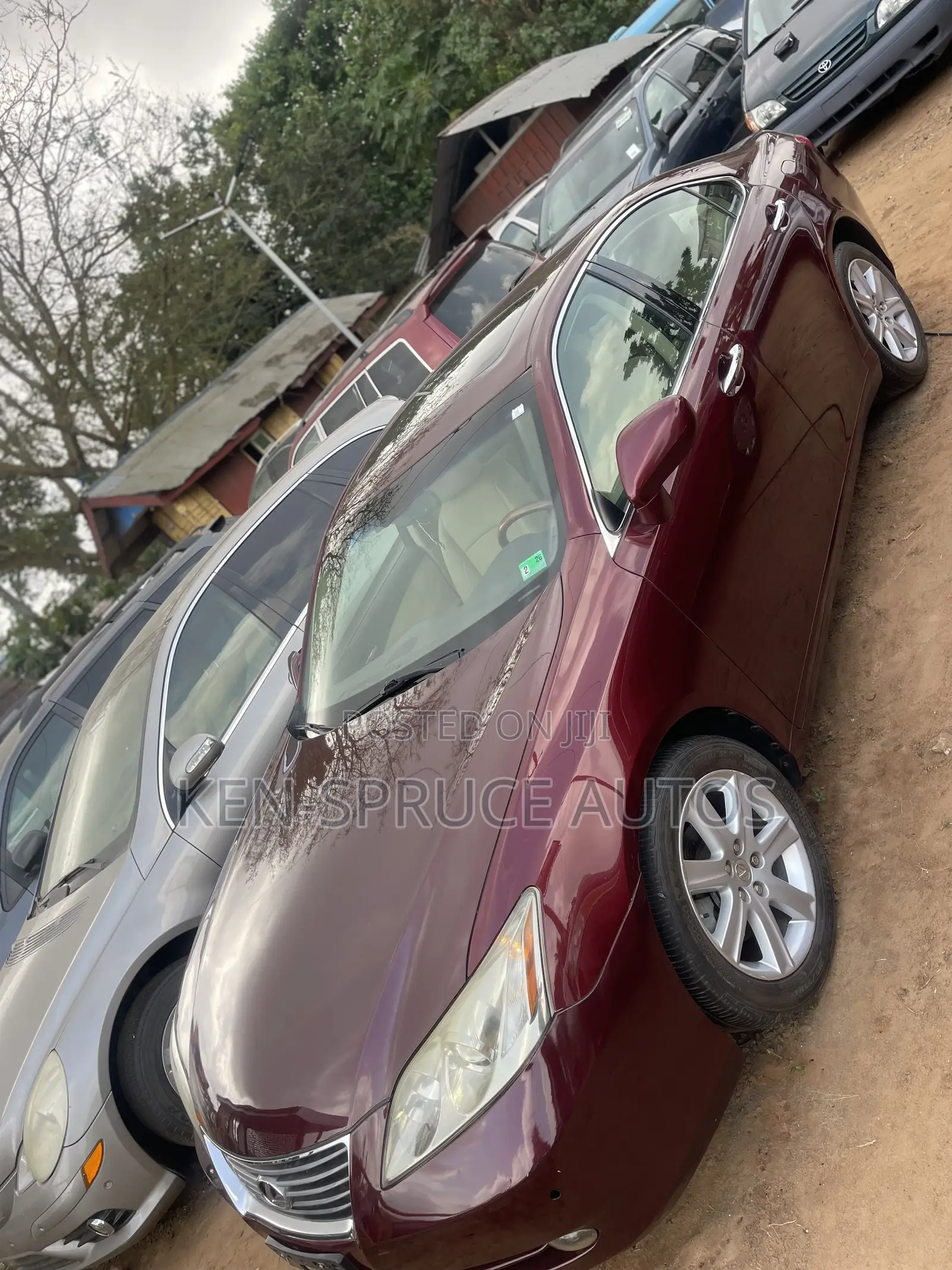 Lexus ES 350 2008 Burgundy