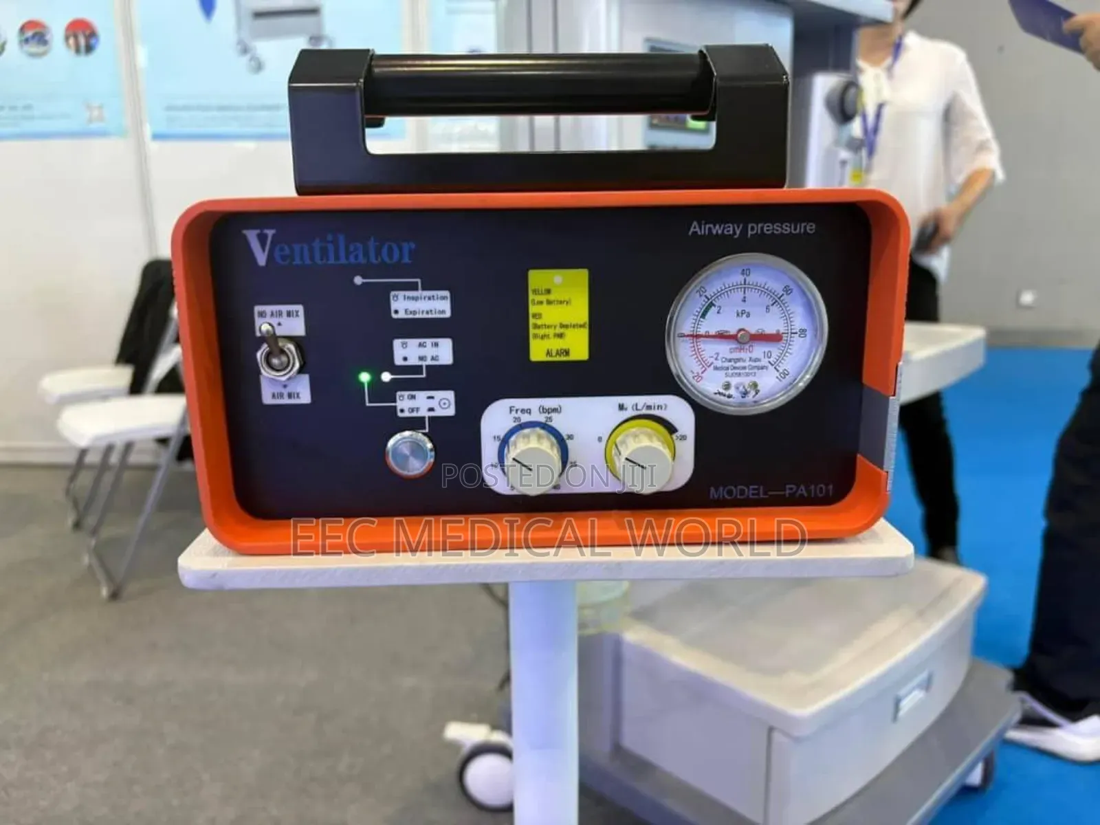 Pa-101 Portable Emergency Transport Ventilator