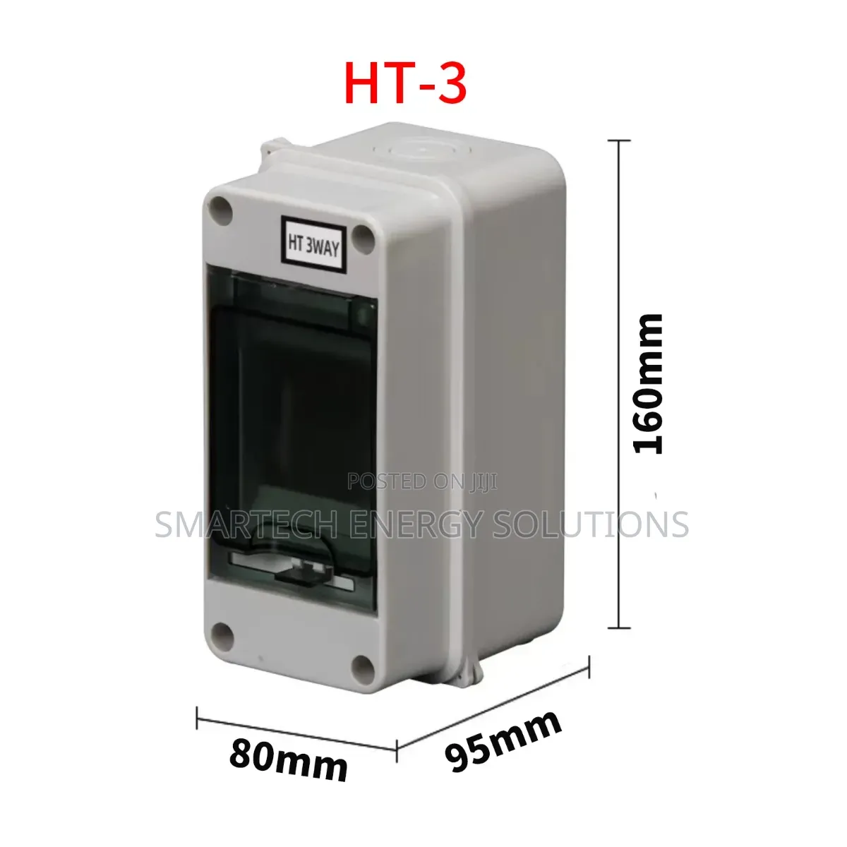 Ht-3 3way Ce Ip65 Outdoor Waterproof Electrical MCB Distribution Box