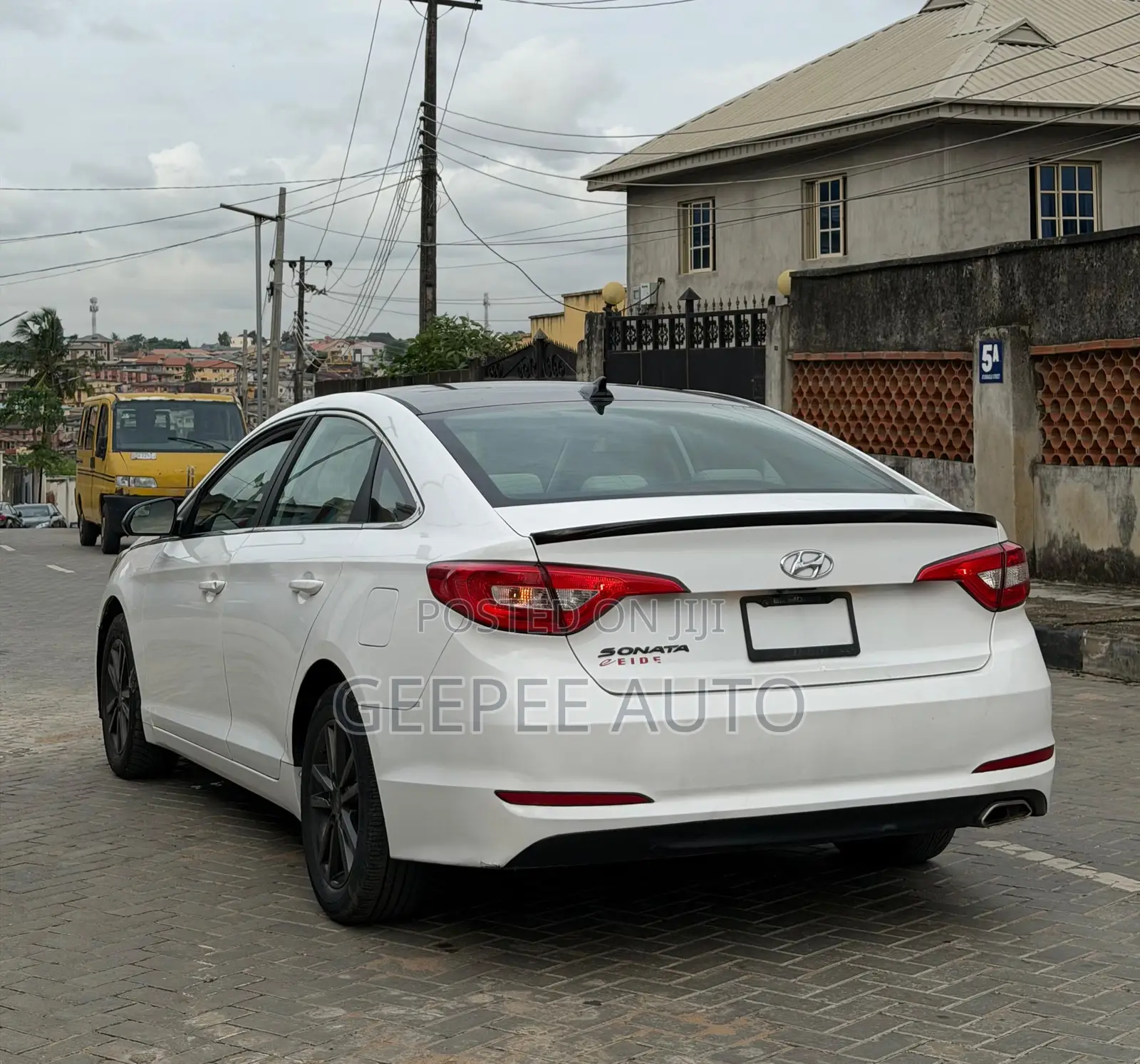 Hyundai Sonata 2015 White