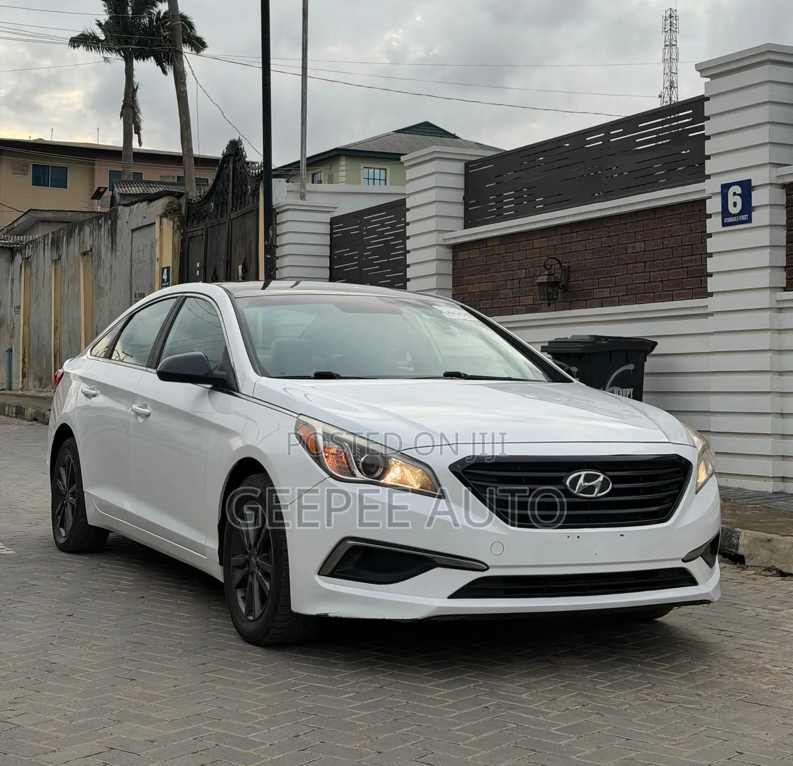 Hyundai Sonata 2015 White