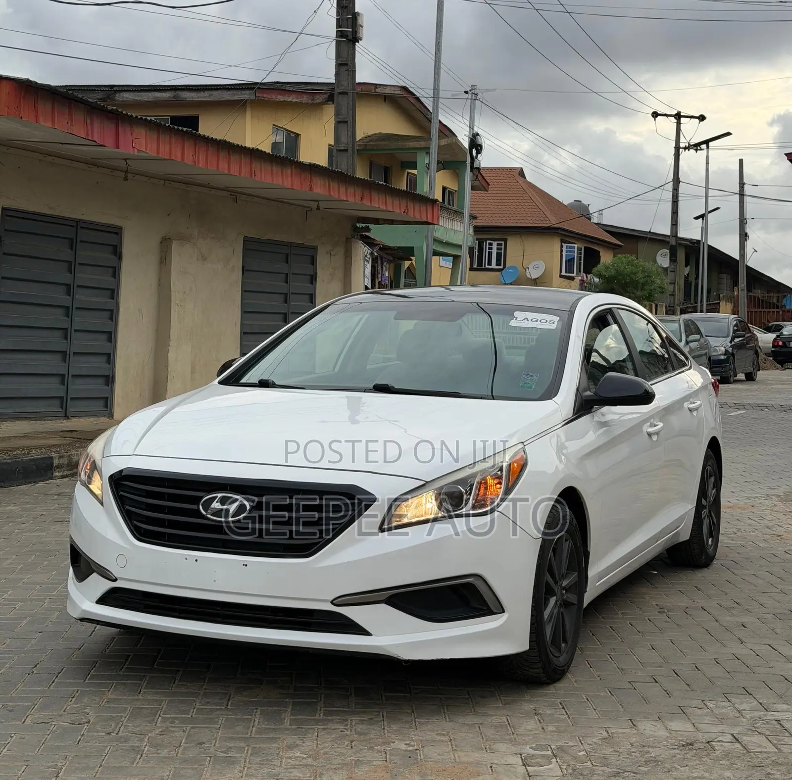 Hyundai Sonata 2015 White