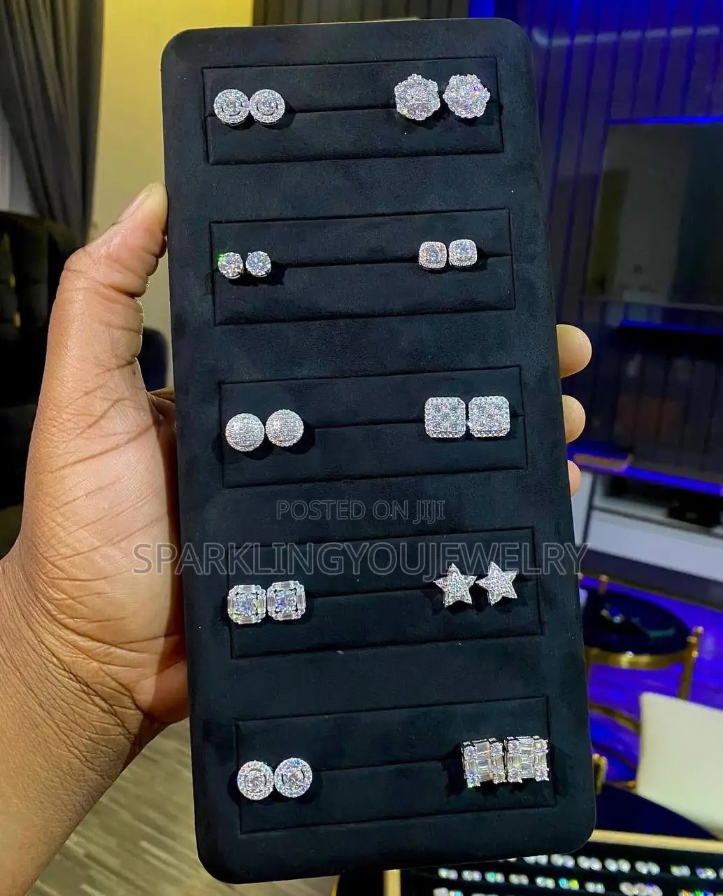 VVS Moissainte Diamond Earring