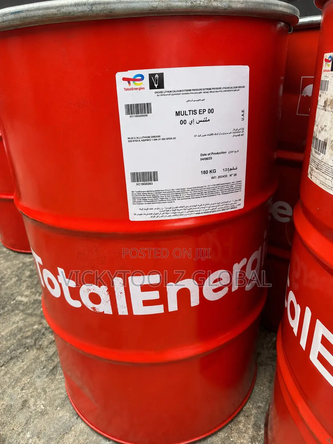 Totalenergies Ep 00 Grease 180kg