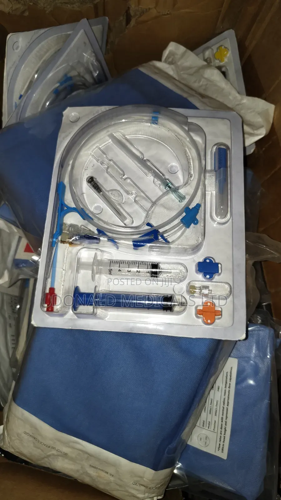 CVC - Central Venous Catheter - Plain Covered