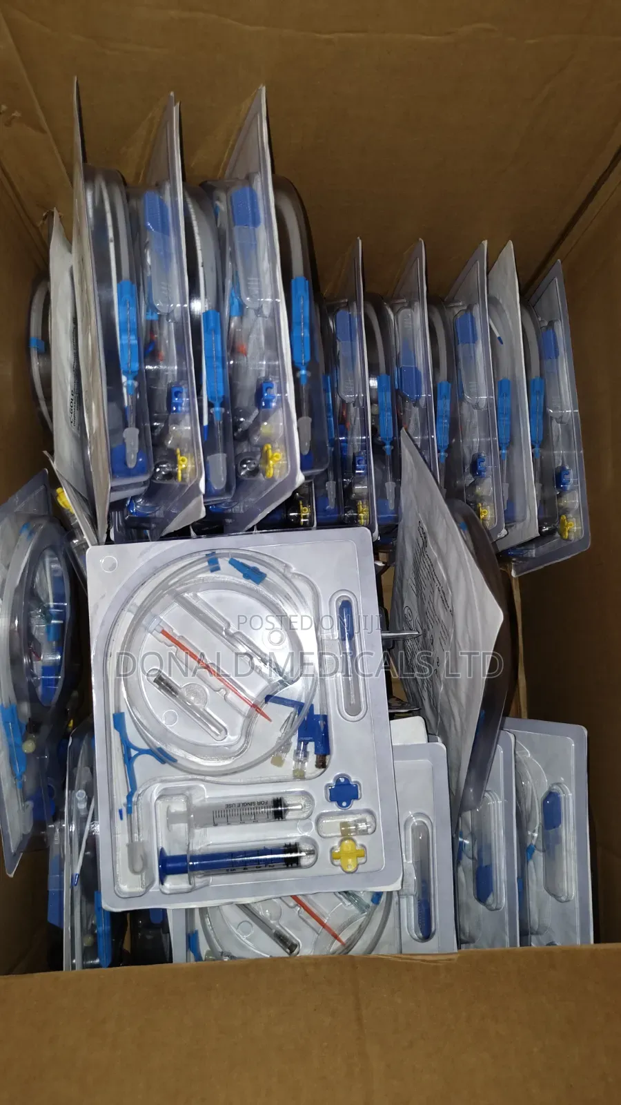 CVC - Central Venous Catheter - Plain Covered