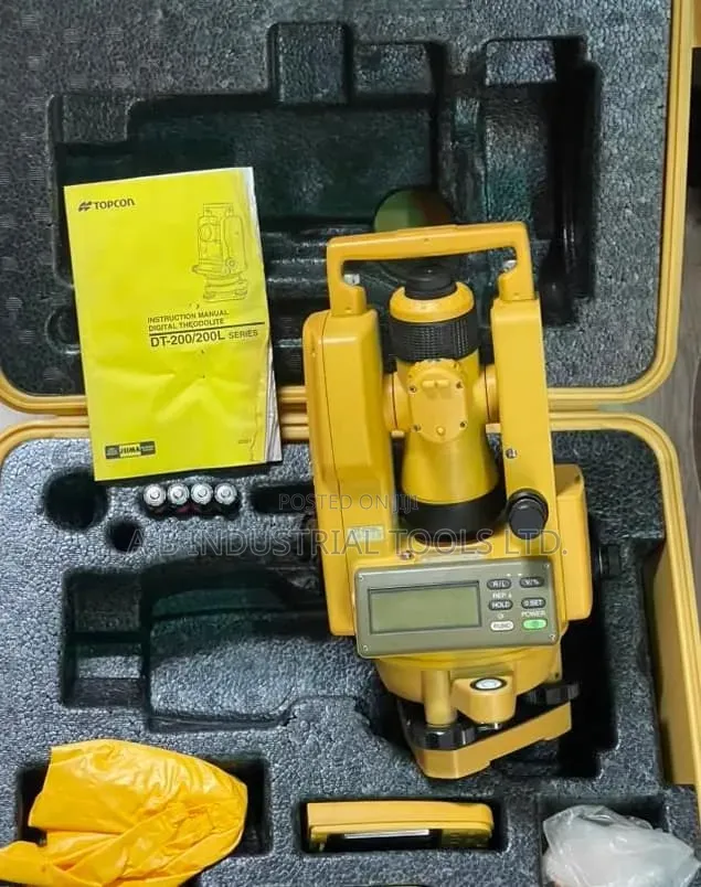 Topcon Dt-200 Series Digital Theodolite
