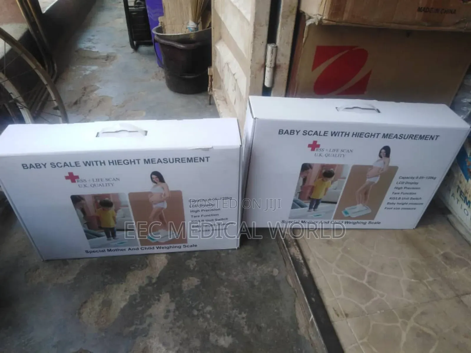 Mother and Child With Baby Height Measurement