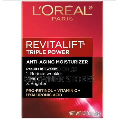 l'Oreal Paris Revitalift Triple Power Anti-Aging Face Moisturizer,