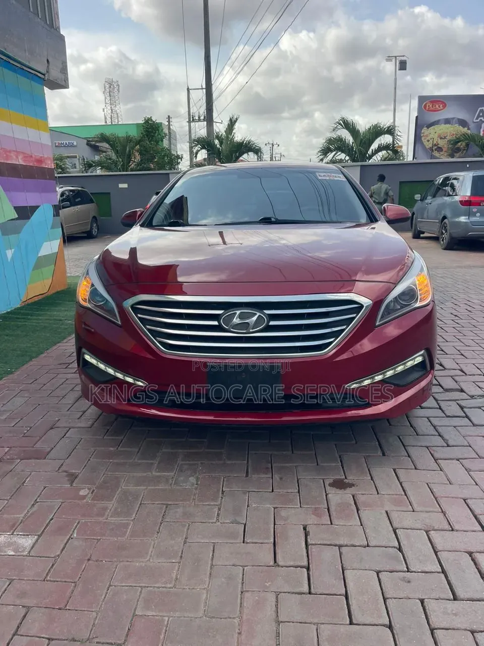Hyundai Sonata 2016 Red