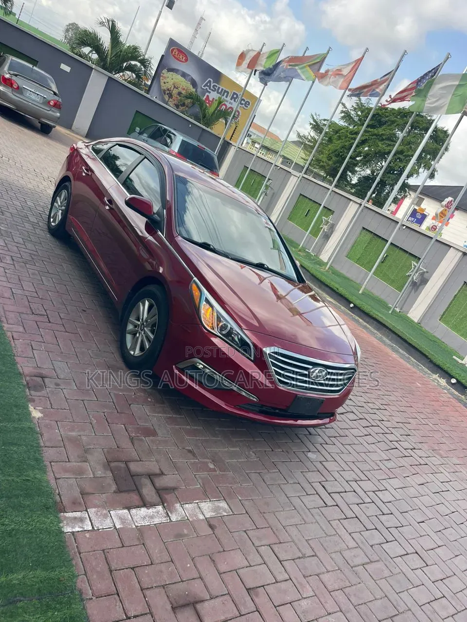 Hyundai Sonata 2016 Red