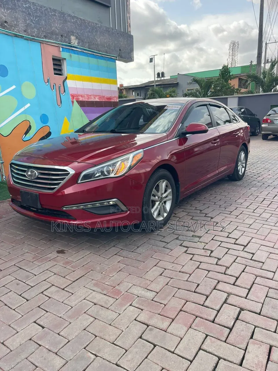 Hyundai Sonata 2016 Red