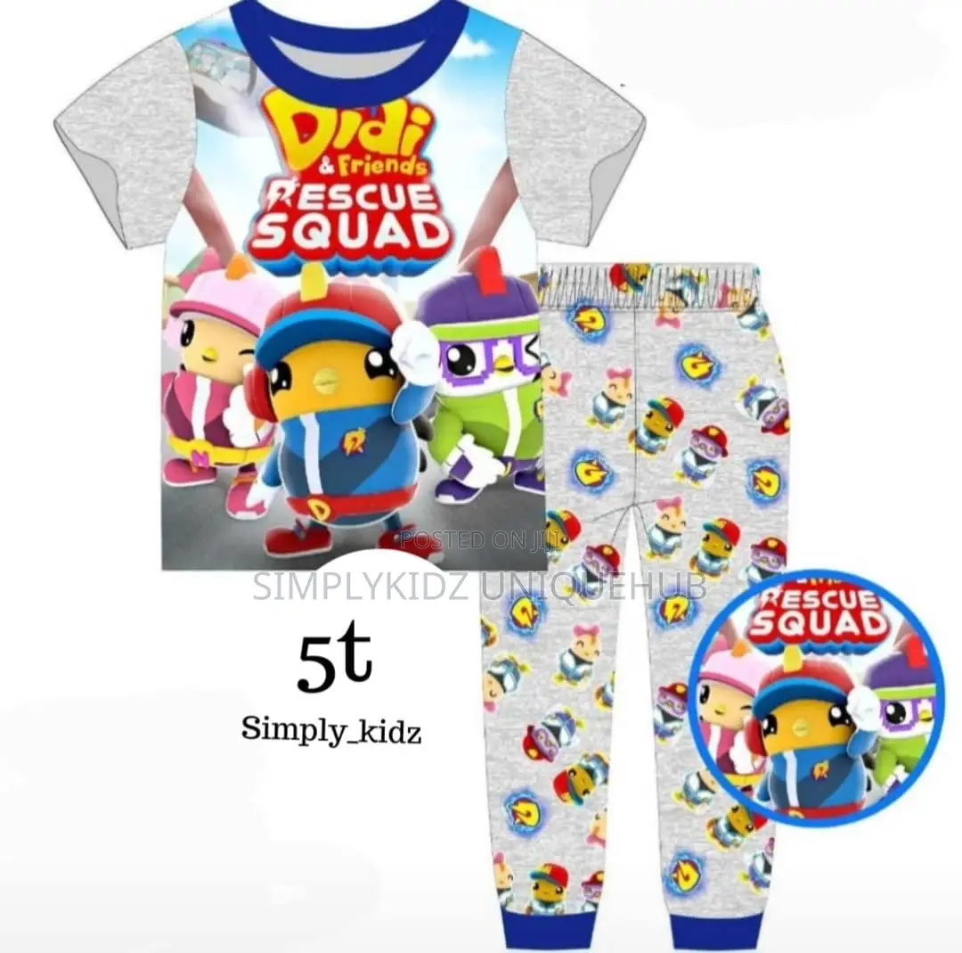 Didi Friends Cartoon Character Pyjamas - 5t