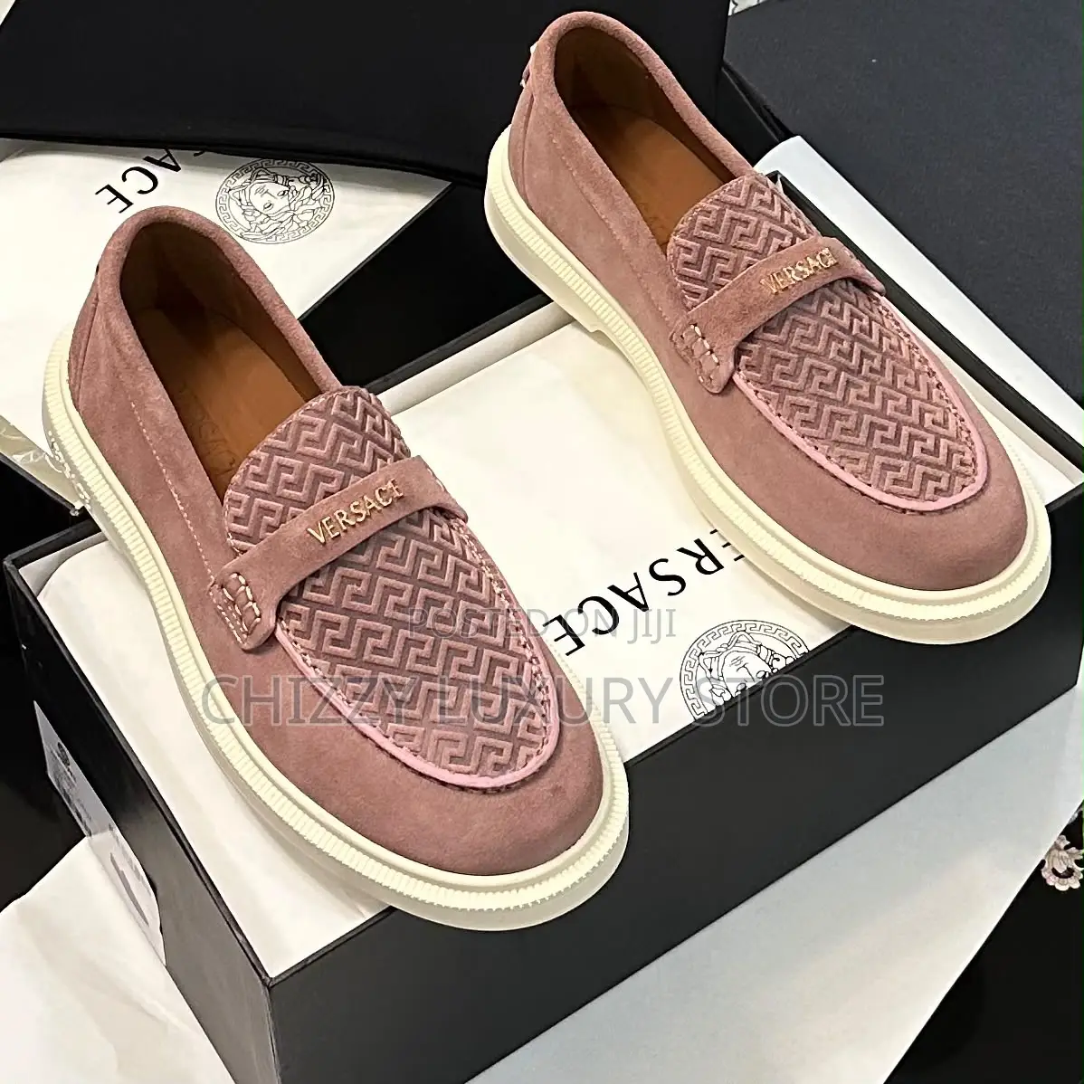Versace Quality Luxury Men Shoe