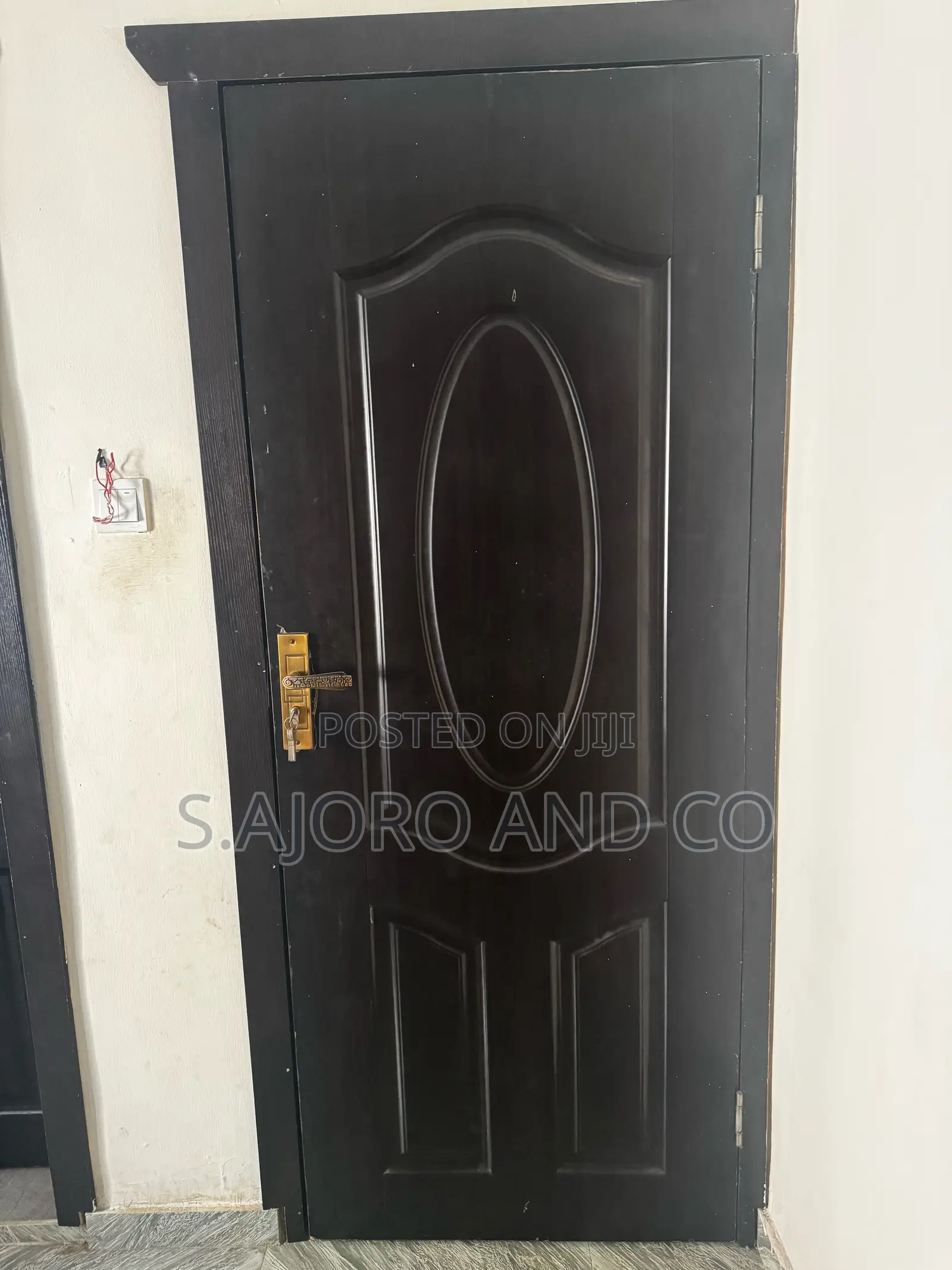 Complete Laminated Skin Door With HDF Frame