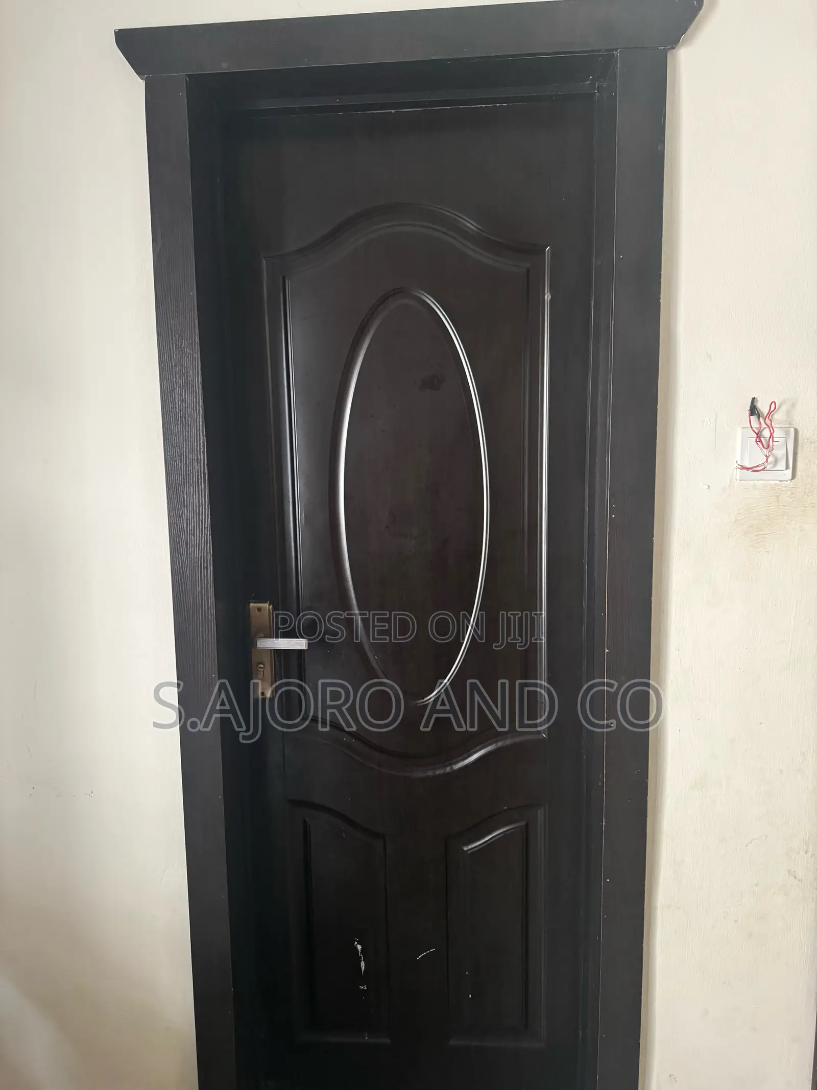 Complete Laminated Skin Door With HDF Frame