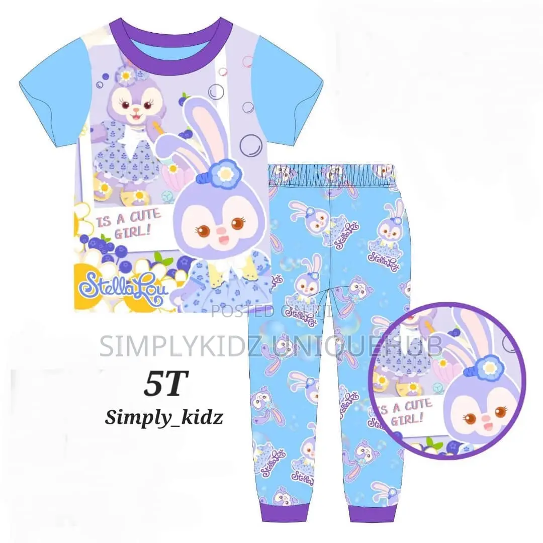 My Bunny Cartoon Character Pyjamas - 5t