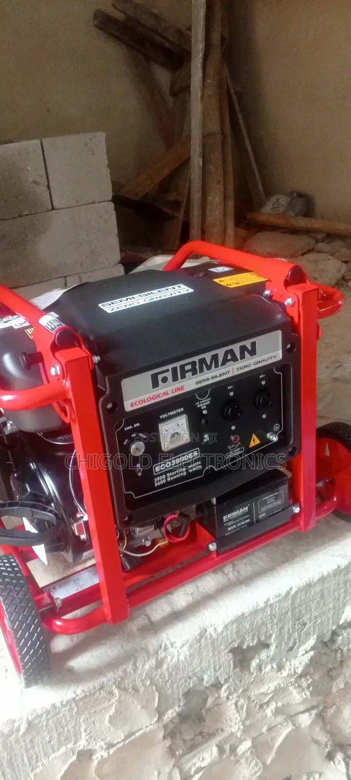 Original Firman Generator Model 3990 100% Copper Coil 4.5copa