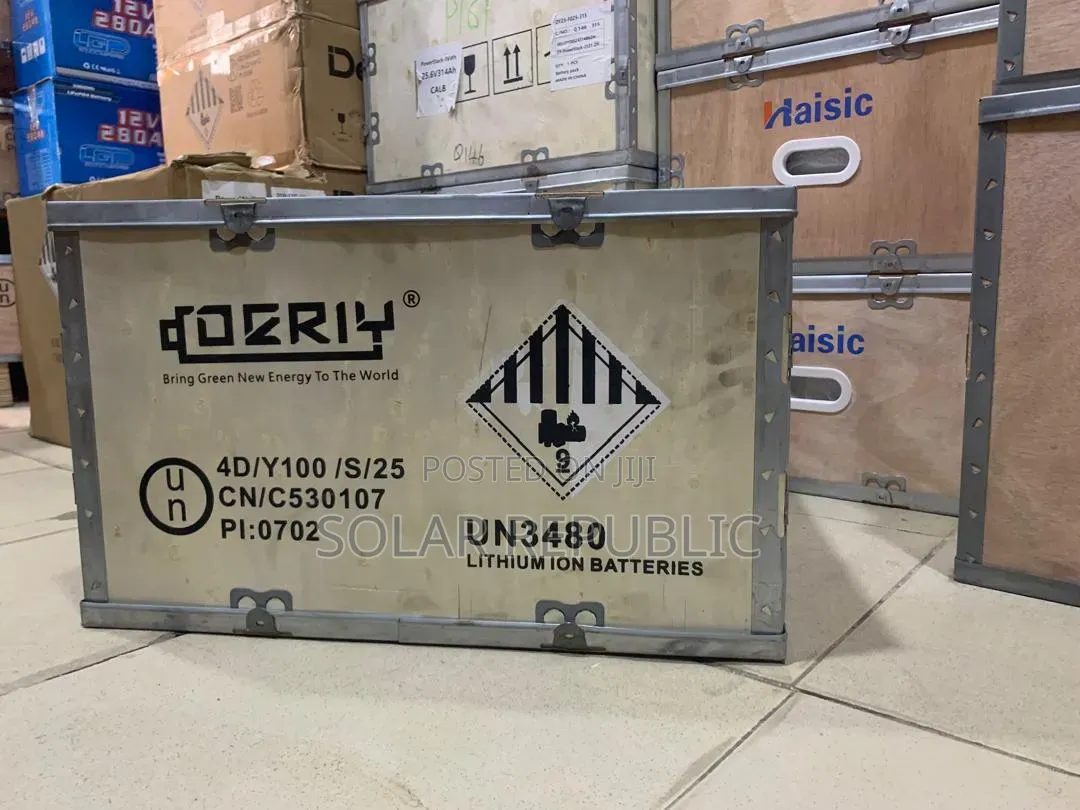 8kwh 24v Deriy Lithium Battery