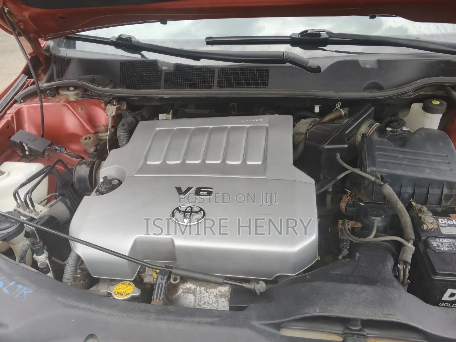 Toyota Venza 2010 Red