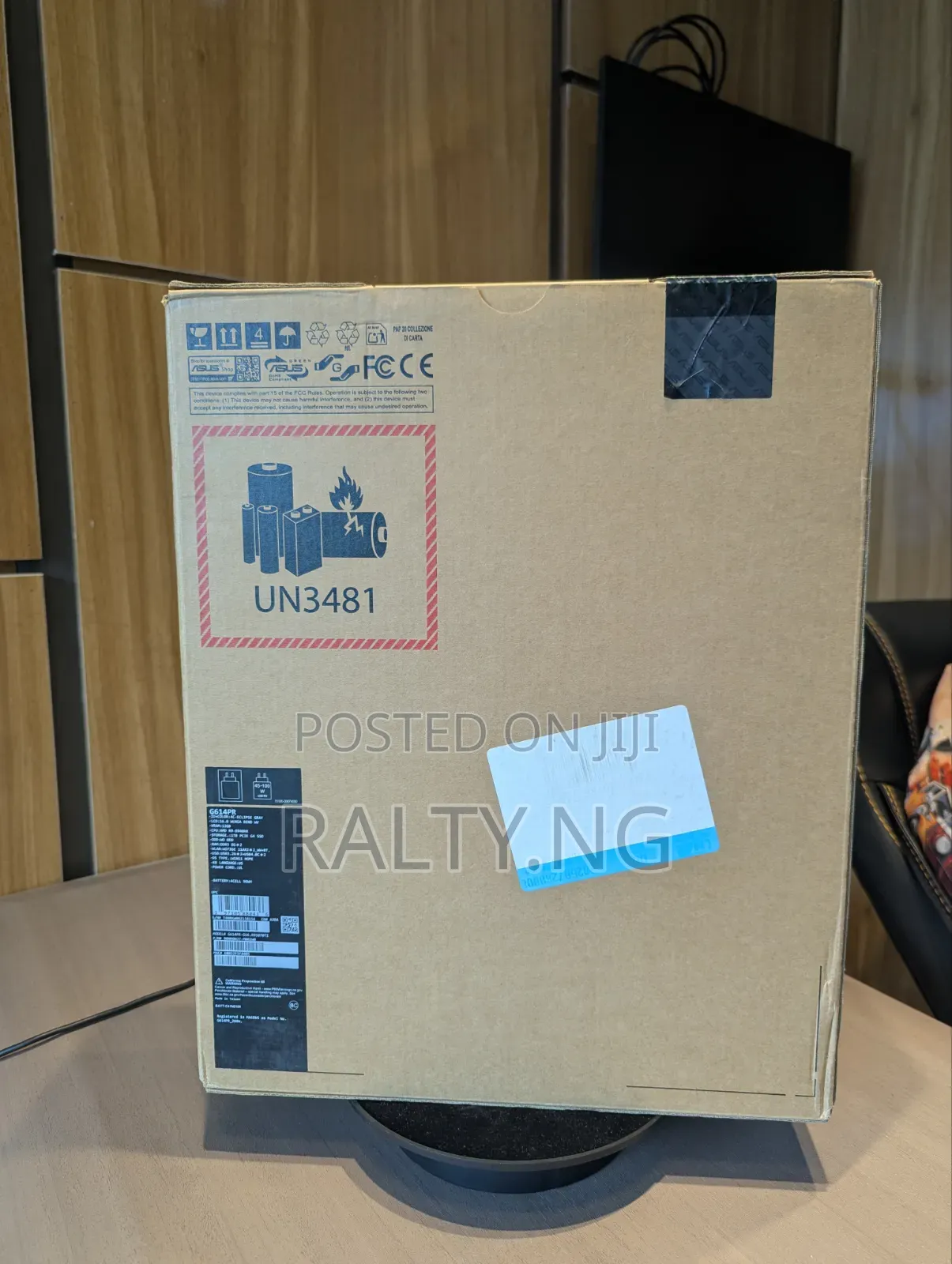New Laptop Asus ROG Strix G16 G614 16GB AMD Ryzen 9 SSD 1T