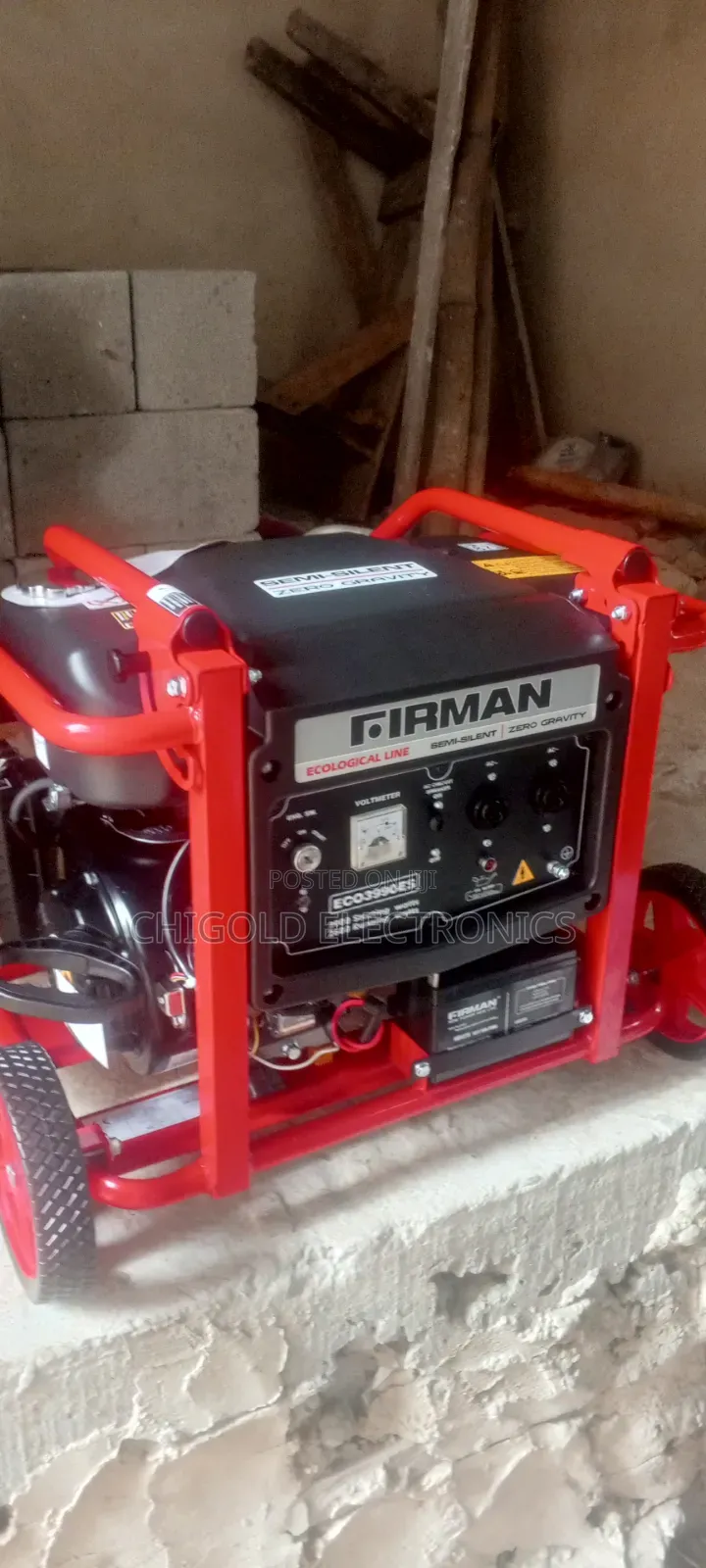 Original Firman Generator 4.5 Kva 100% Copper Coil Model 3990