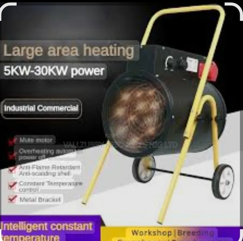 Industrial Electric Fan Heater.