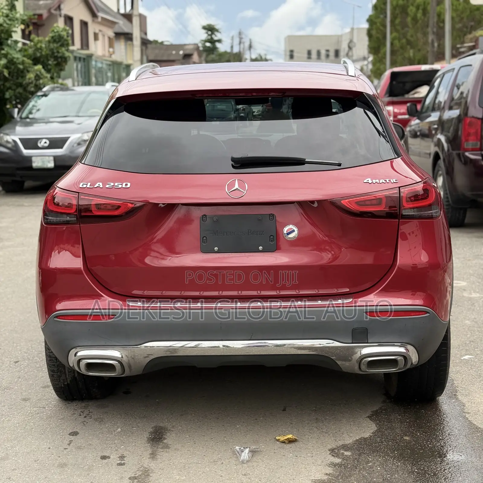 Mercedes-Benz GLA 250 2021 Red