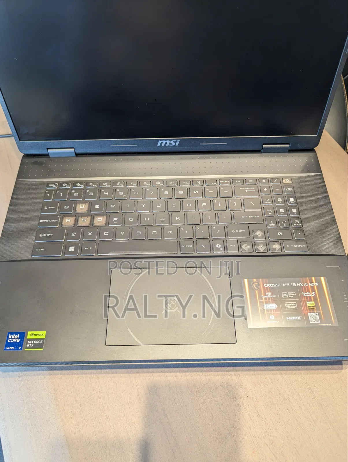Laptop MSI Crosshair 17 32GB Intel Core Ultra 9 SSD 1T