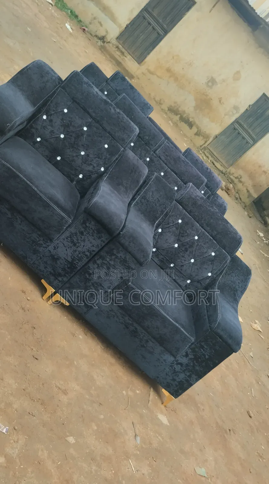 Top Quality 7 Seaters Full Padded Sofa Set(3,2,1,1) Seaters