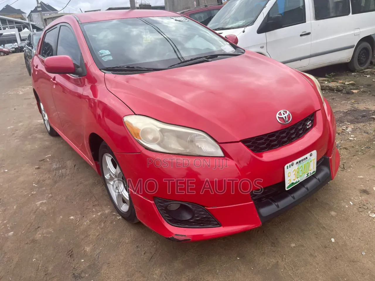 Toyota Matrix Hatchback FWD (1.8L 4cyl 5M) 2008 Red