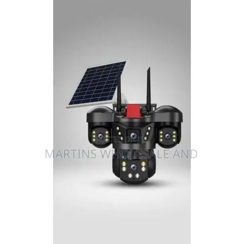 Triple Lens 4g Solar PTZ CCTV Camera