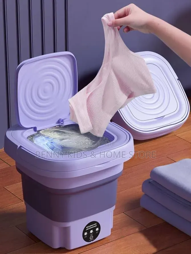 Mini Foldable Electric Washing Machine