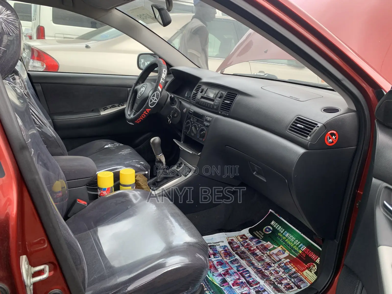 Toyota Avensis Verso 2006 Red