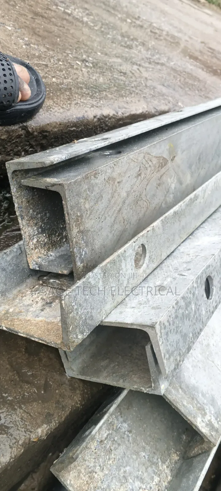 6ft to 12meters Galvanized Thick Channel Iron