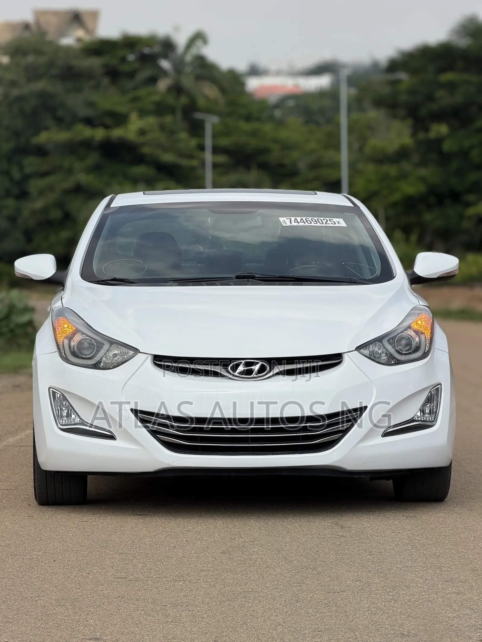 Hyundai Elantra Sport 4dr Sedan (2.0L 4cyl 6A) 2015 White