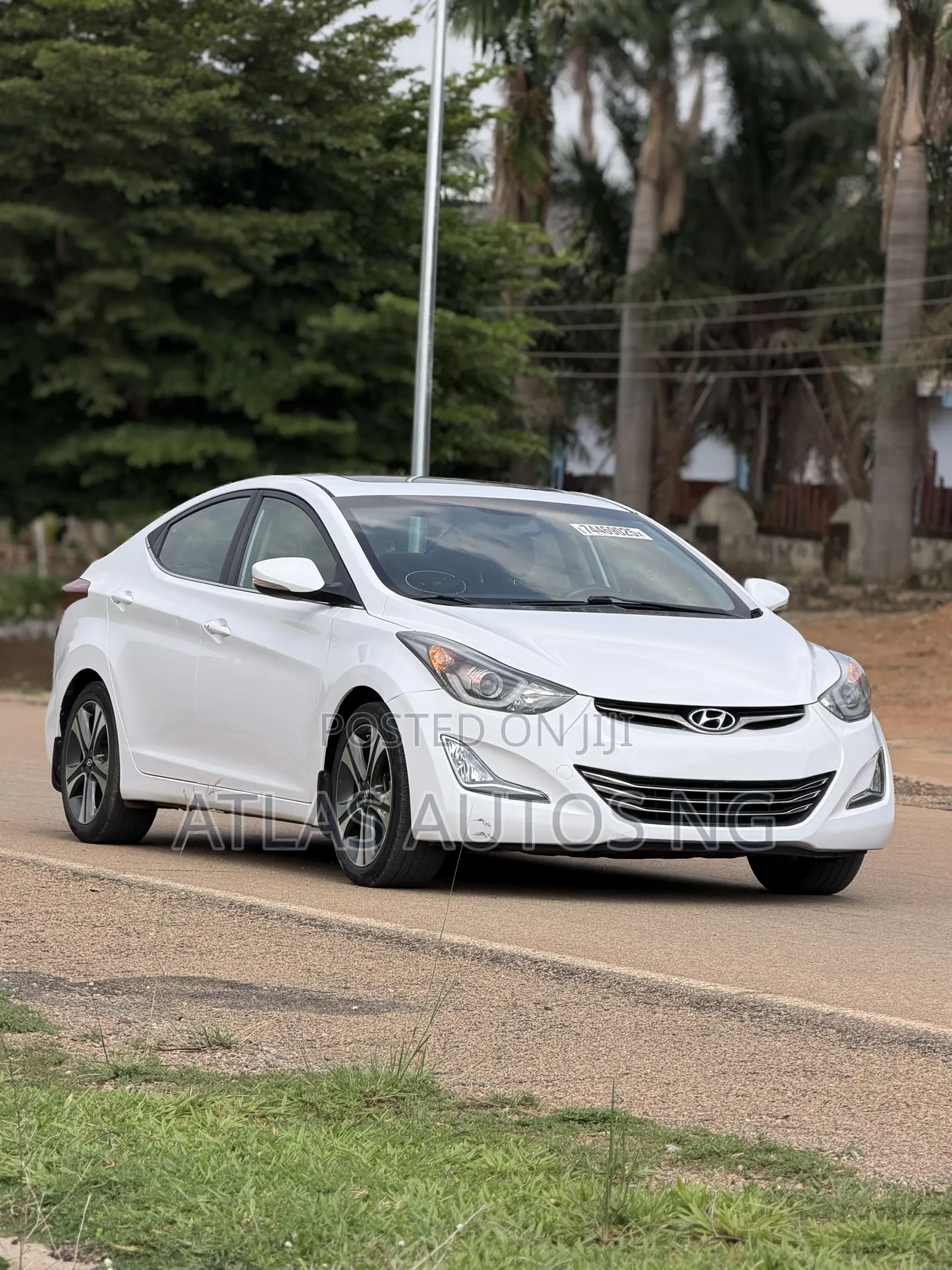 Hyundai Elantra Sport 4dr Sedan (2.0L 4cyl 6A) 2015 White