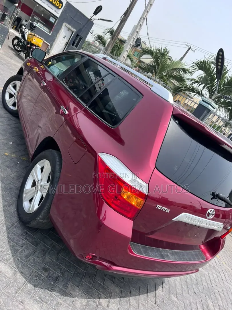 Toyota Highlander 2009 Burgundy