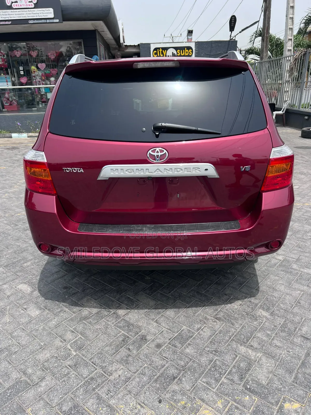 Toyota Highlander 2009 Burgundy
