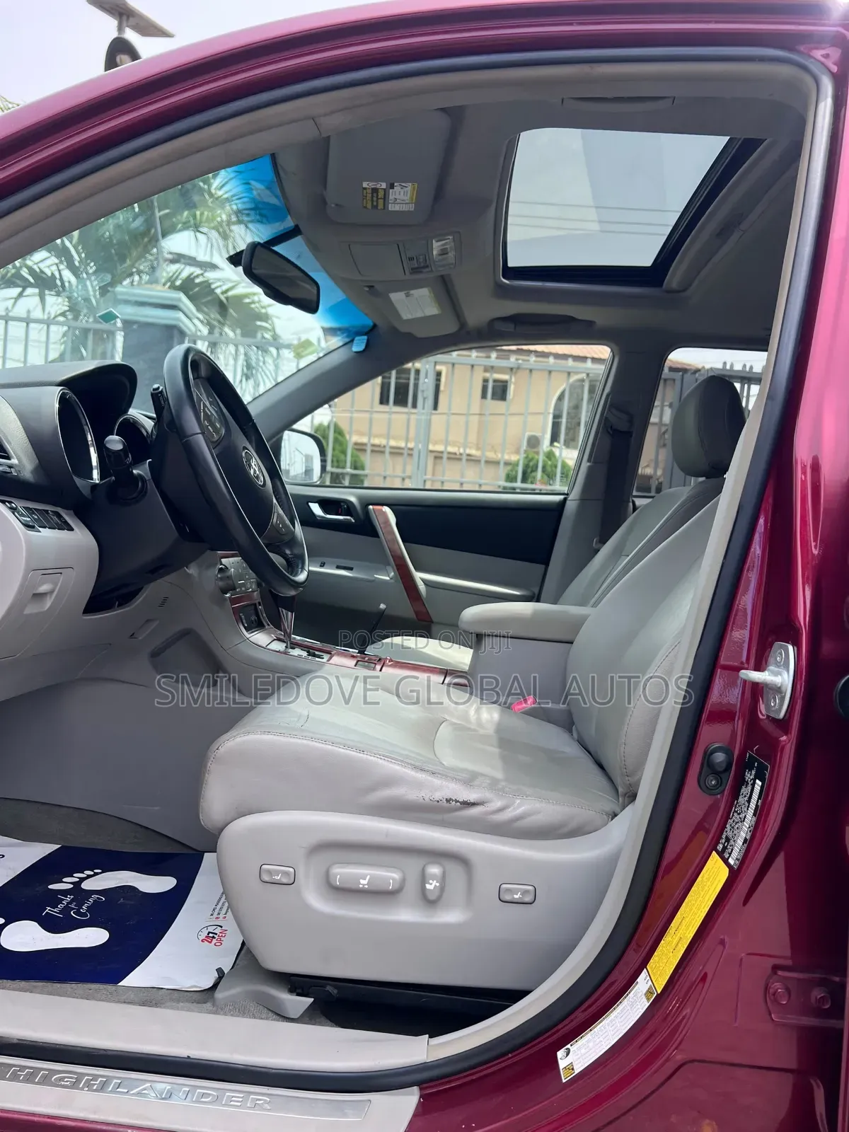 Toyota Highlander 2009 Burgundy
