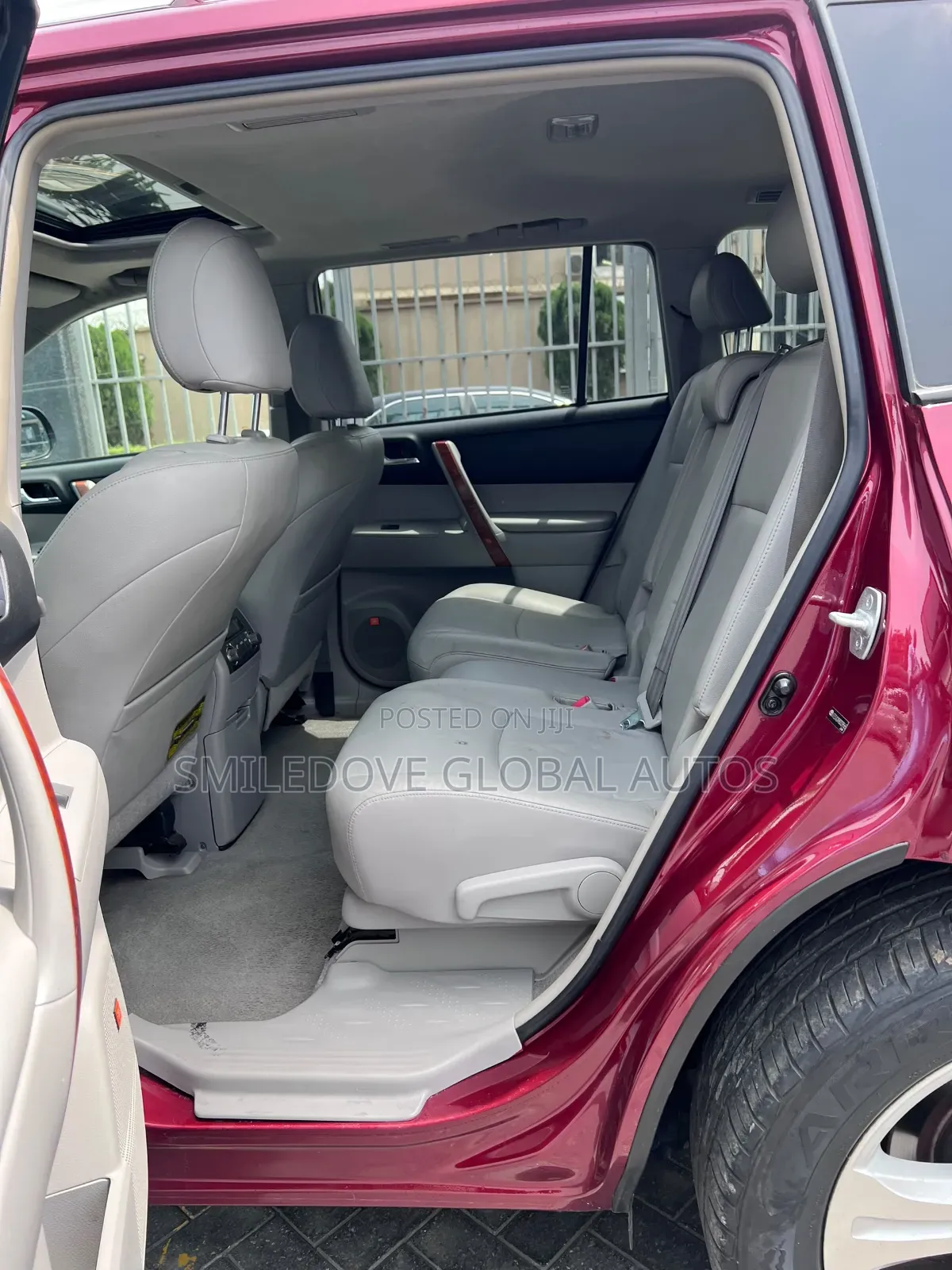 Toyota Highlander 2009 Burgundy