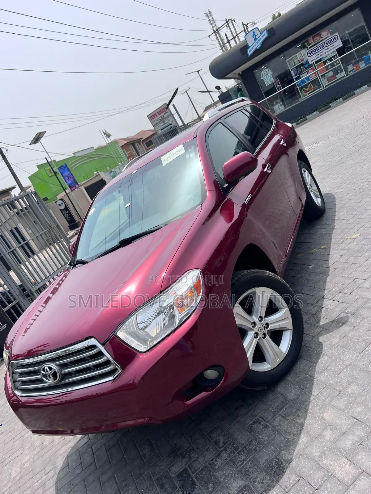 Toyota Highlander 2009 Burgundy