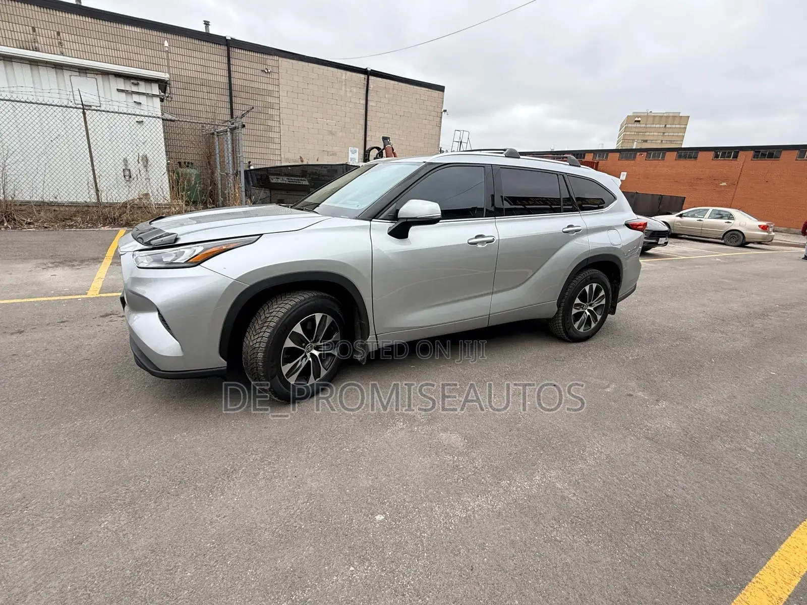 Toyota Highlander Platinum 2021 Silver