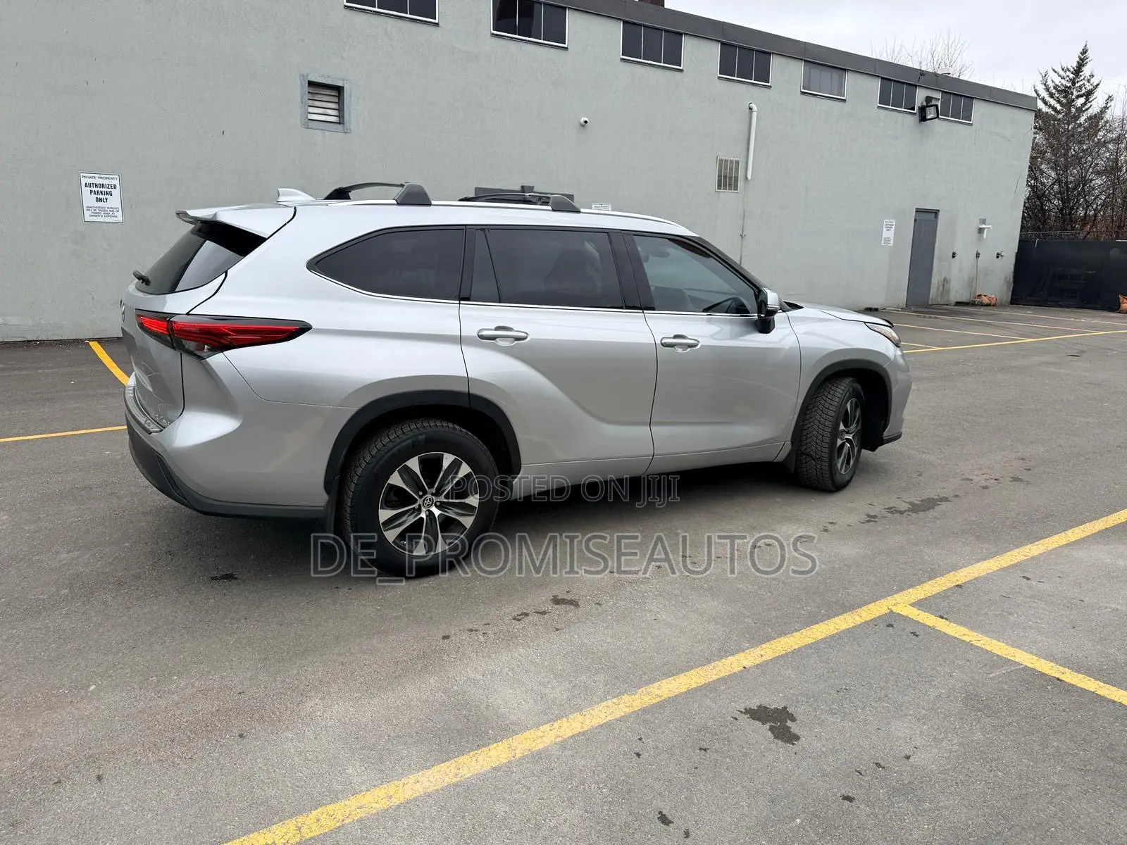 Toyota Highlander Platinum 2021 Silver