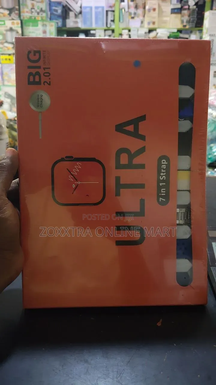 Ultra Smart Watch – 7-in-1 Strap Gift Set