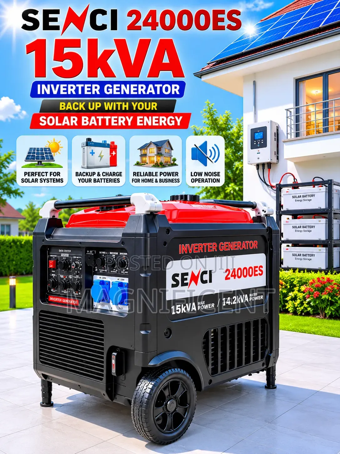 Senci 24000es 15kva Inverter Generator Backup Your Solar Battery Ener